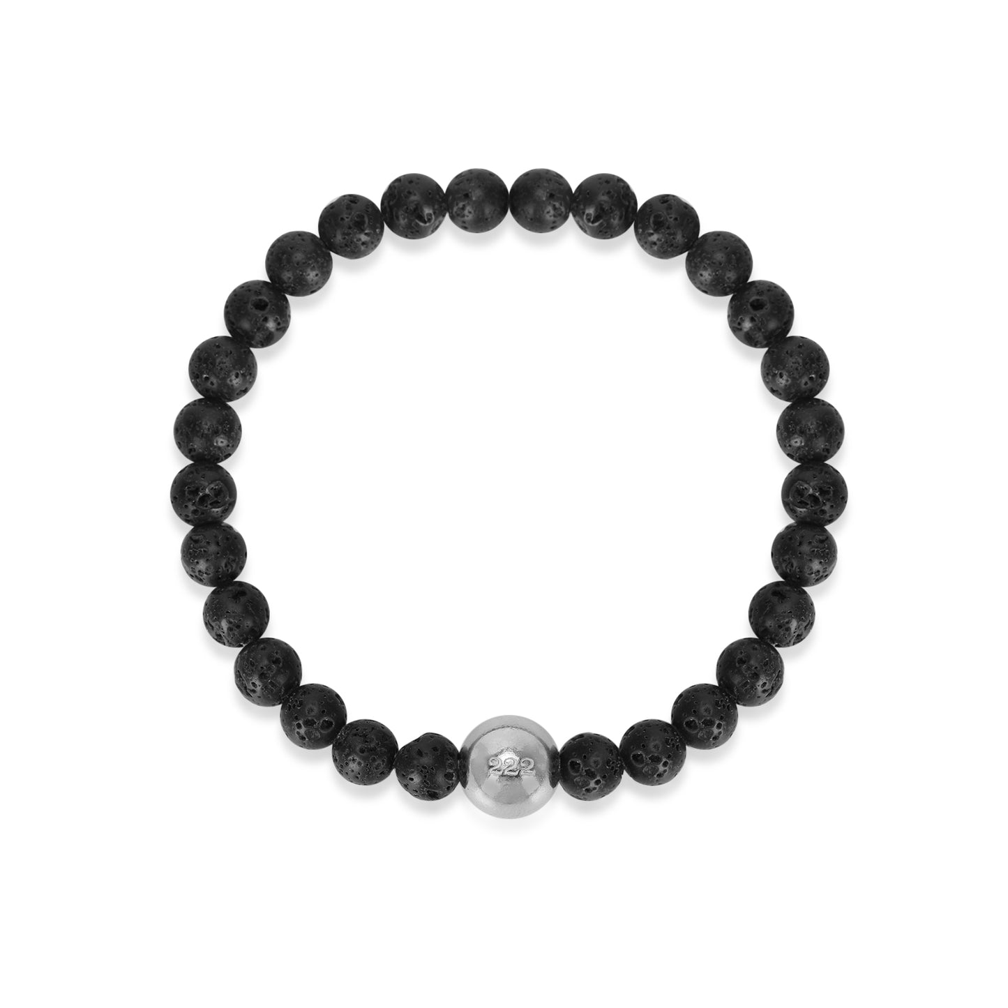 Stability - Lava Rock Bead Bracelet